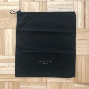 Rag & Bone Black / Gold Dustbag